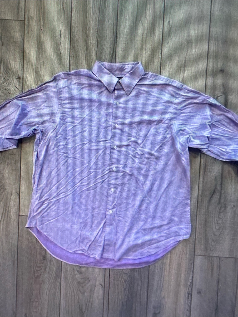 Lauren Ralph Lauren Light Lavender Button-Down Shirt